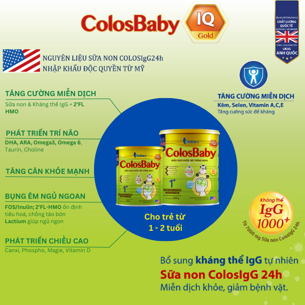 ColosBaby IQ Gold 1+ 800g