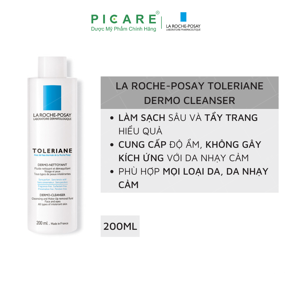 Sữa Rửa Mặt Dành Cho Da Quá Nhạy Cảm La Roche-Posay