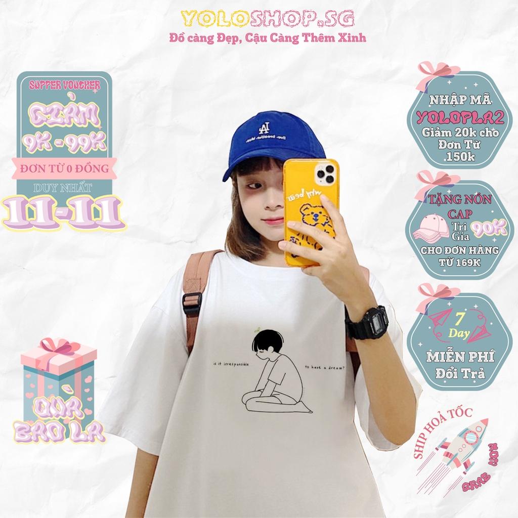 Áo thun tay lỡ Irresponsible  phông Unisex nam nữ tee oversize form rộng pull Ulzzang Streetwear Hàn Quốc vải mềm