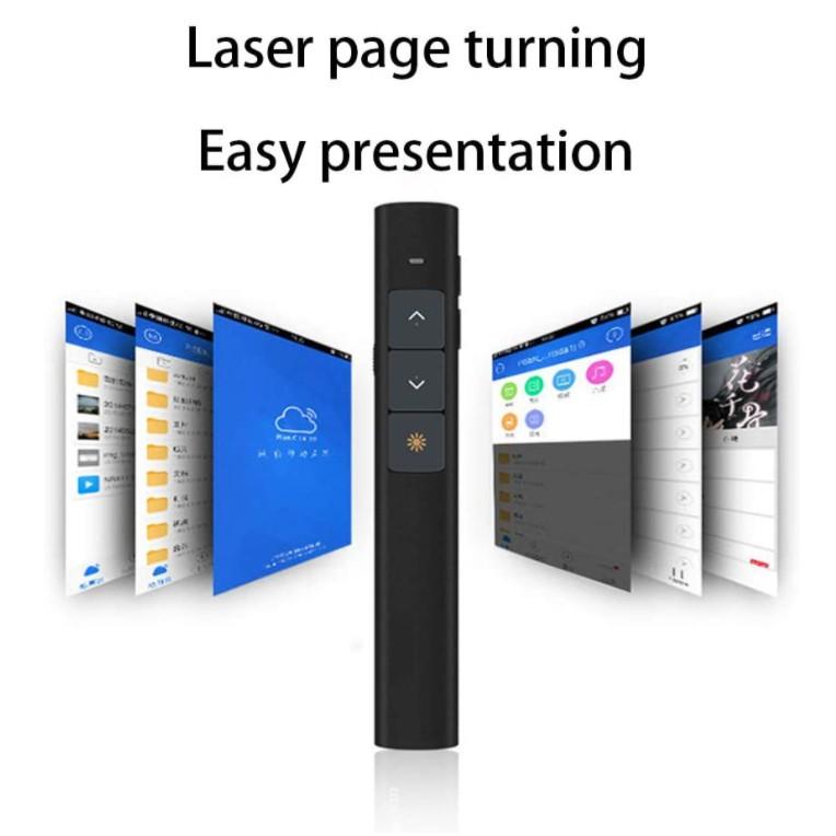 Bút trình chiếu ánh sáng xanh JY215 100m Trình chiếu PowerPoint Từ xa