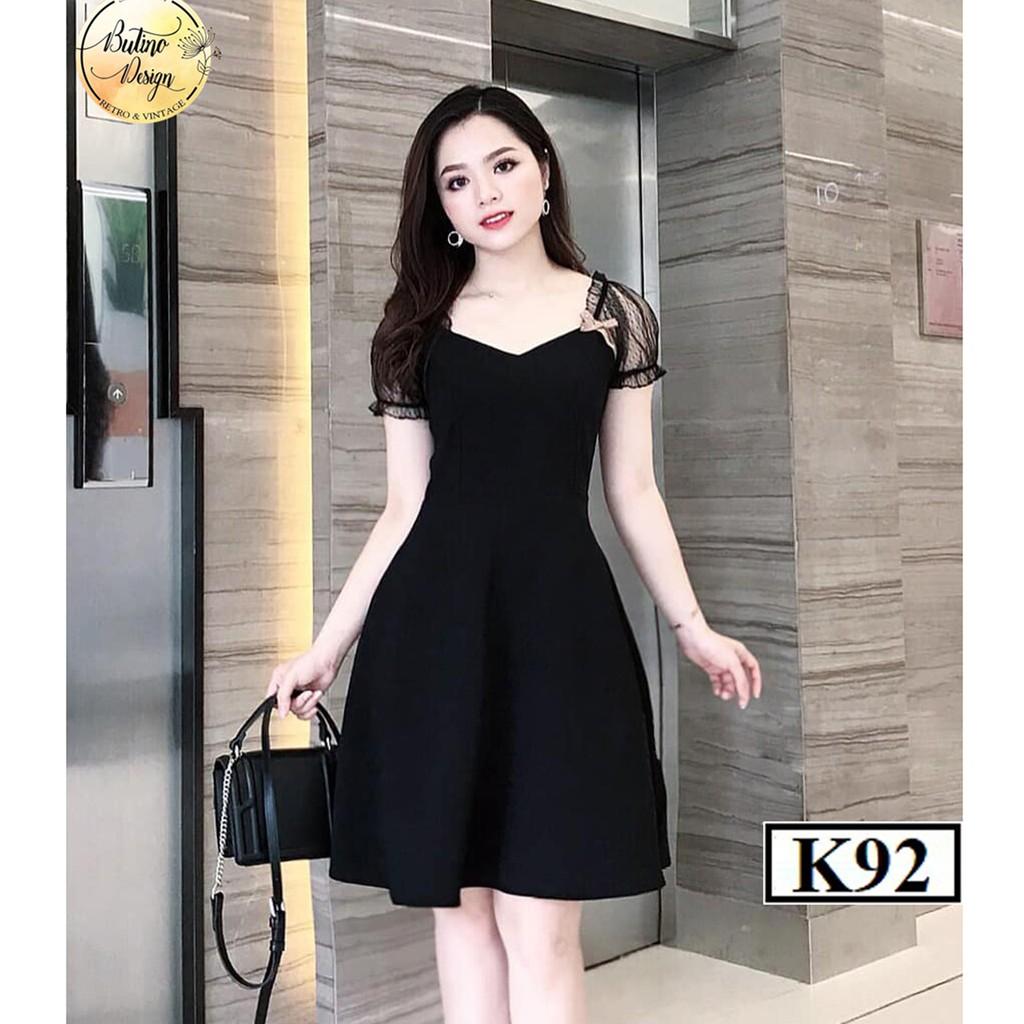 Váy đầm dự tiệc K92 Đen thời trang nữ hàng thiết kế Cao Cấp