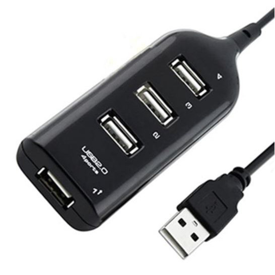 HUB Chia 4 Cổng USB Tốc Độ Cao Cho Máy Tính- Hàng Chính Hãng