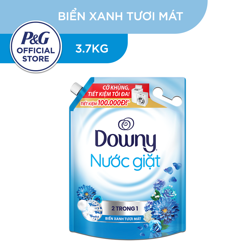 Nước Giặt DOWNY 2 trong 1 Túi 3.7kg