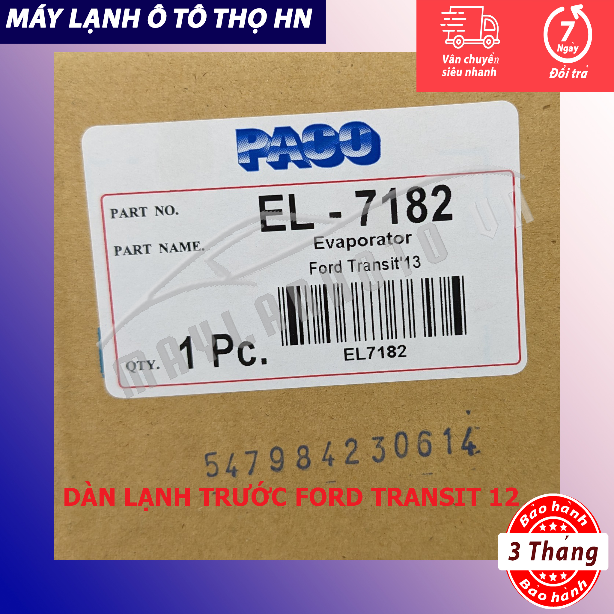 Dàn lạnh Ford Transit 2012 2013 2014 2015 2016 Hàng xịn Thái Lan 12 13 14 15 16
