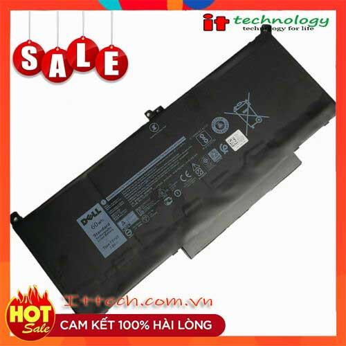 Pin dùng cho laptop Dell Laitutde E7280 E7480 E7290 E7380 E7390 E7490 F3YGT 60Wh