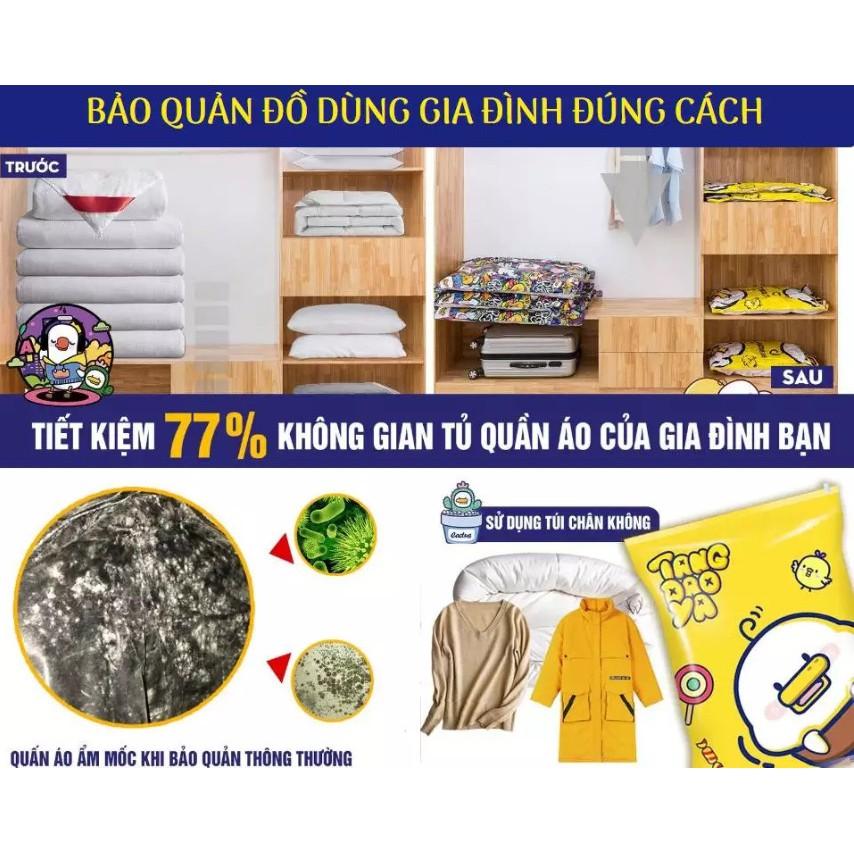 Set 10 túi hút chân không TANGDAOYA + Tặng kèm máy hút chân không bằng tay