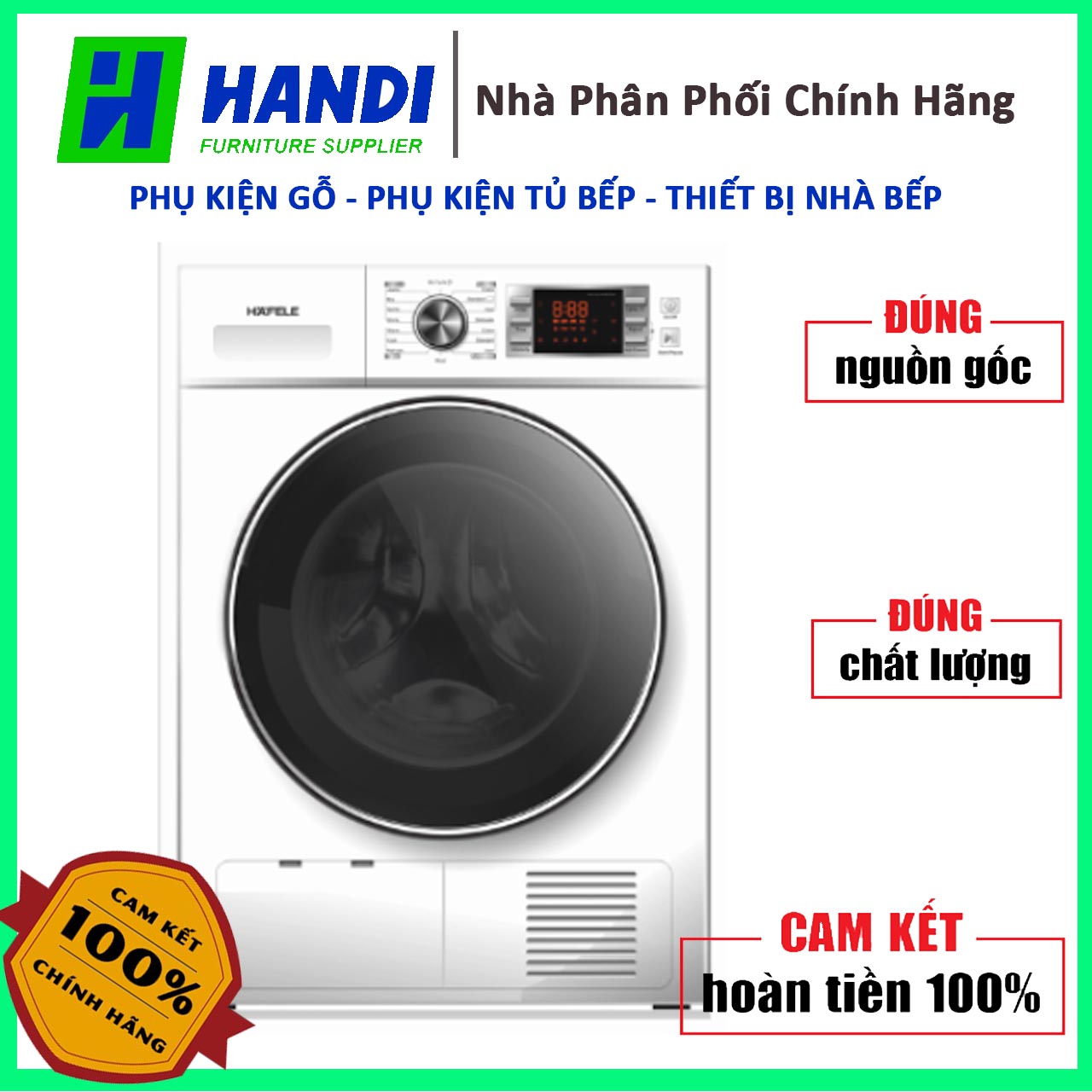 Máy giặt Hafele 538.91.520