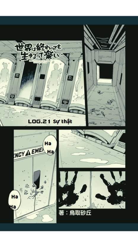 ngay cả khi hậu tận thế, thật hạnh phúc vẫn còn được sống... chapter 21.1 1