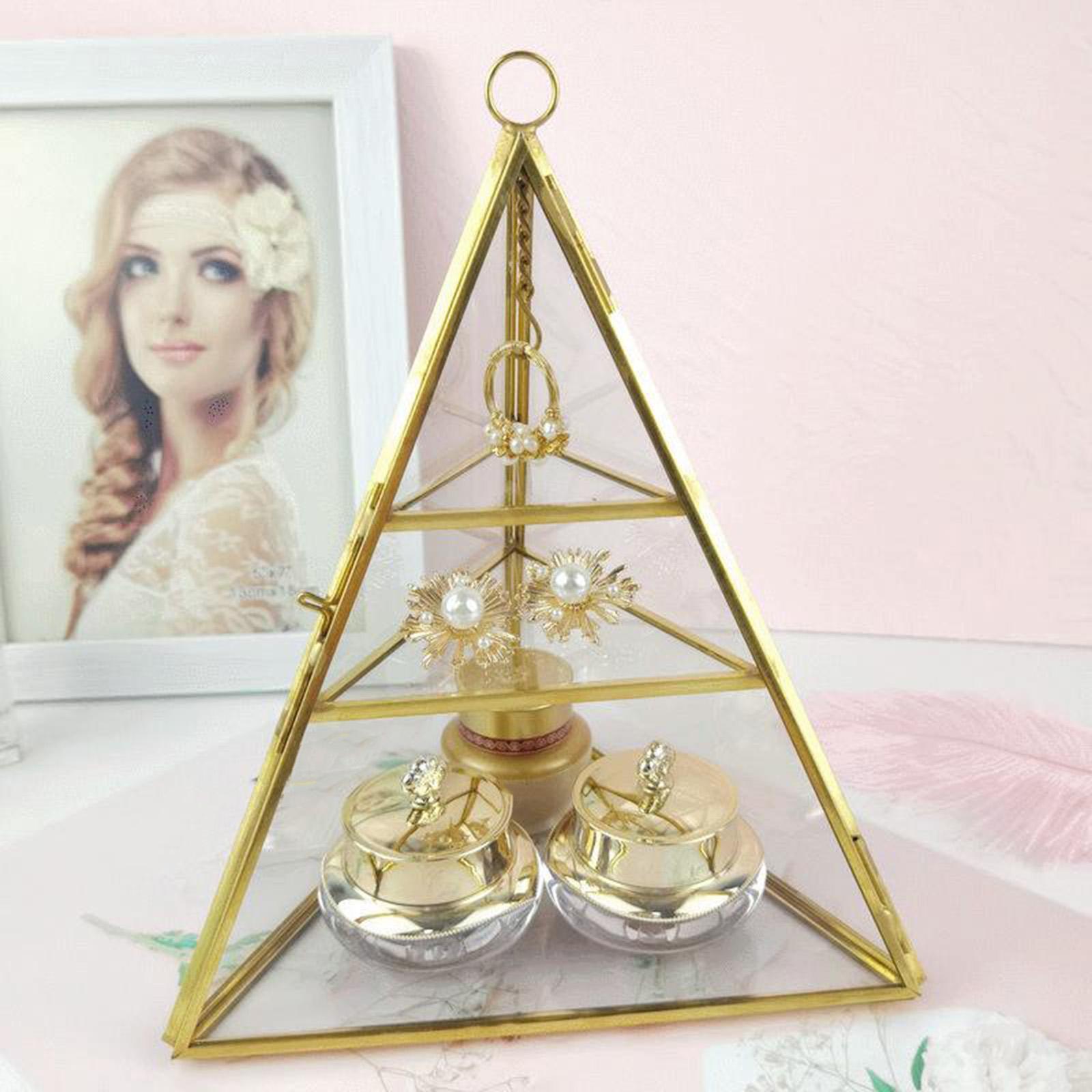 Glass Jewelry Jewelry Trinket Glass Box for Storage and Display Rings