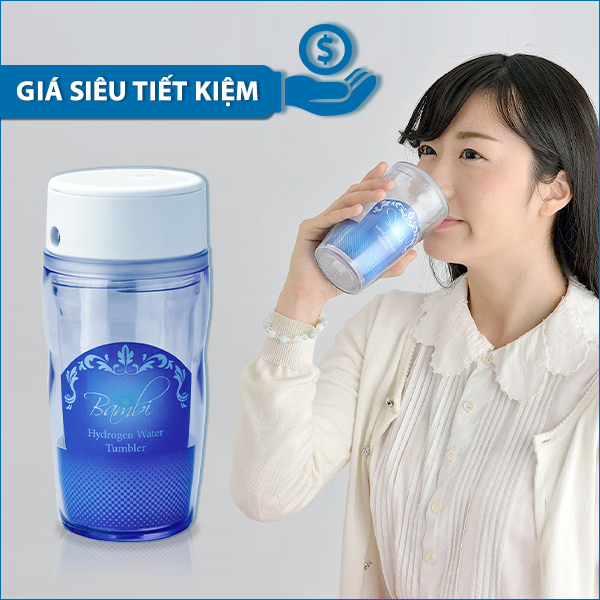 Bình Tạo Nước Giàu Hydro Cầm Tay Kijazu