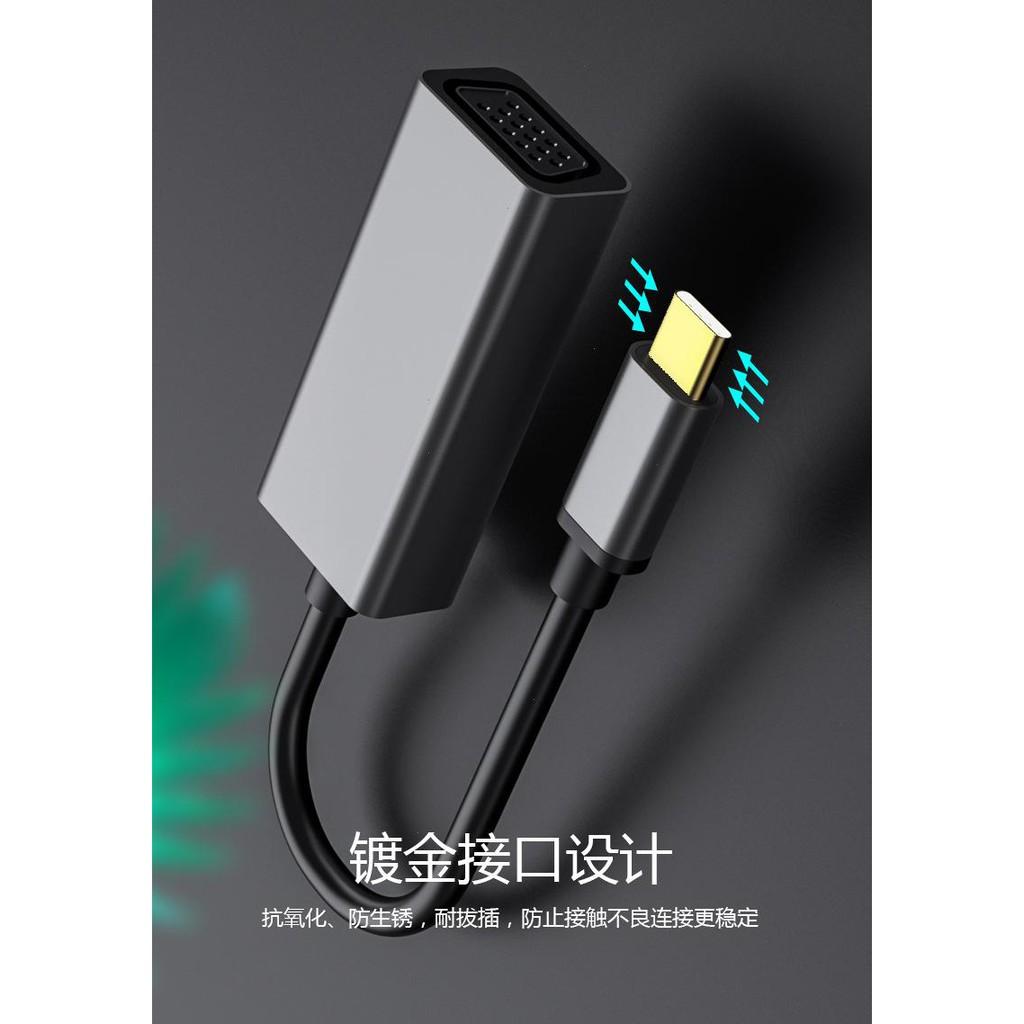 Cáp Chuyển Đổi USB Type C Sang VGA vỏ nhôm cao cấp