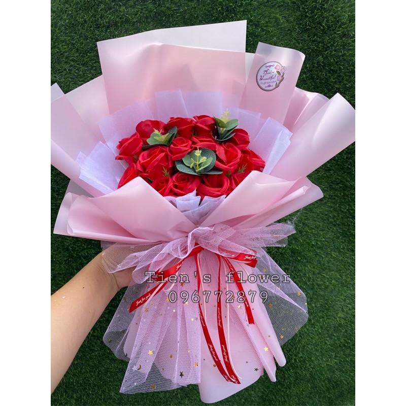 Hoa sáp cao cấp 15 bông  dùng làm quà sinh nhật, valentine , 8/3 .