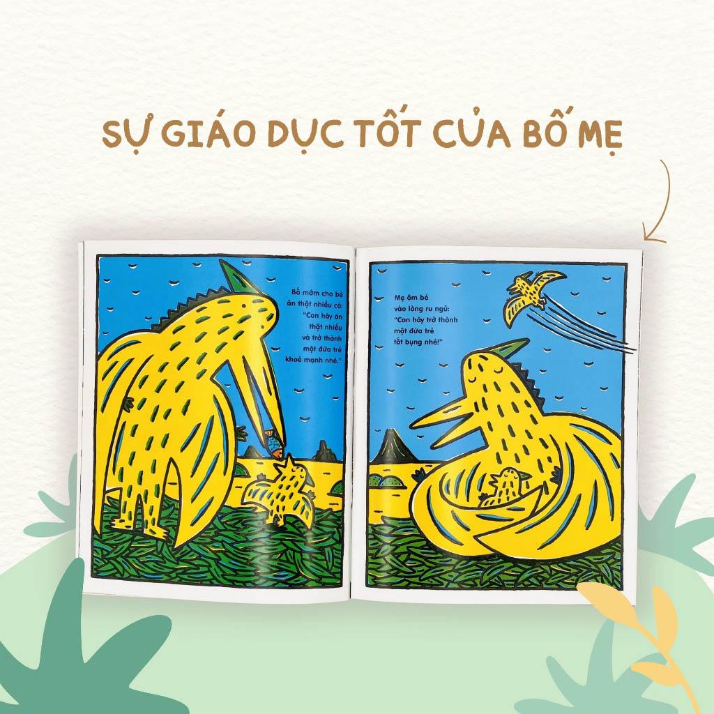 Sách - Tranh Truyện Ehon Nhật Bản - Tớ Là Khủng Long Bạo Chúa