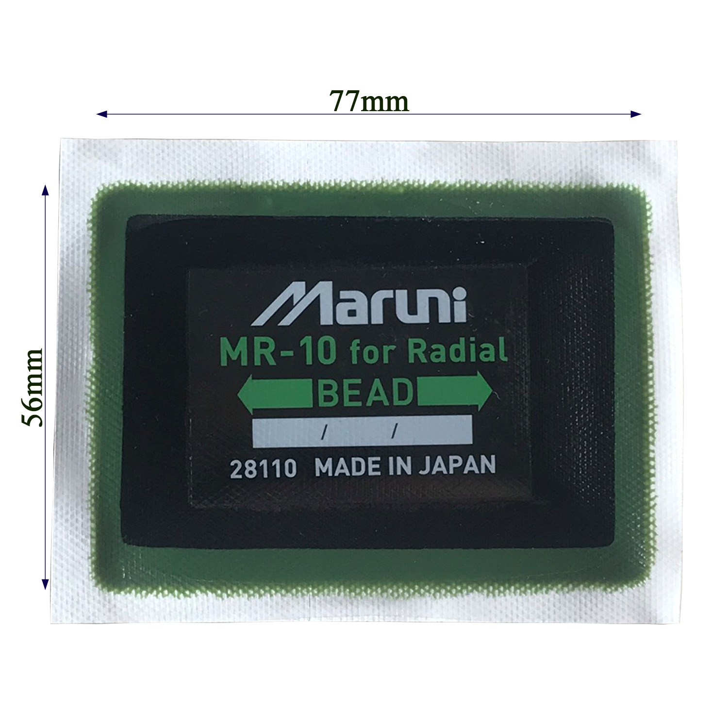 Hộp miếng vá có bố MR-10 thương hiệu Maruni - Nhật bản (20 miếng/hộp)