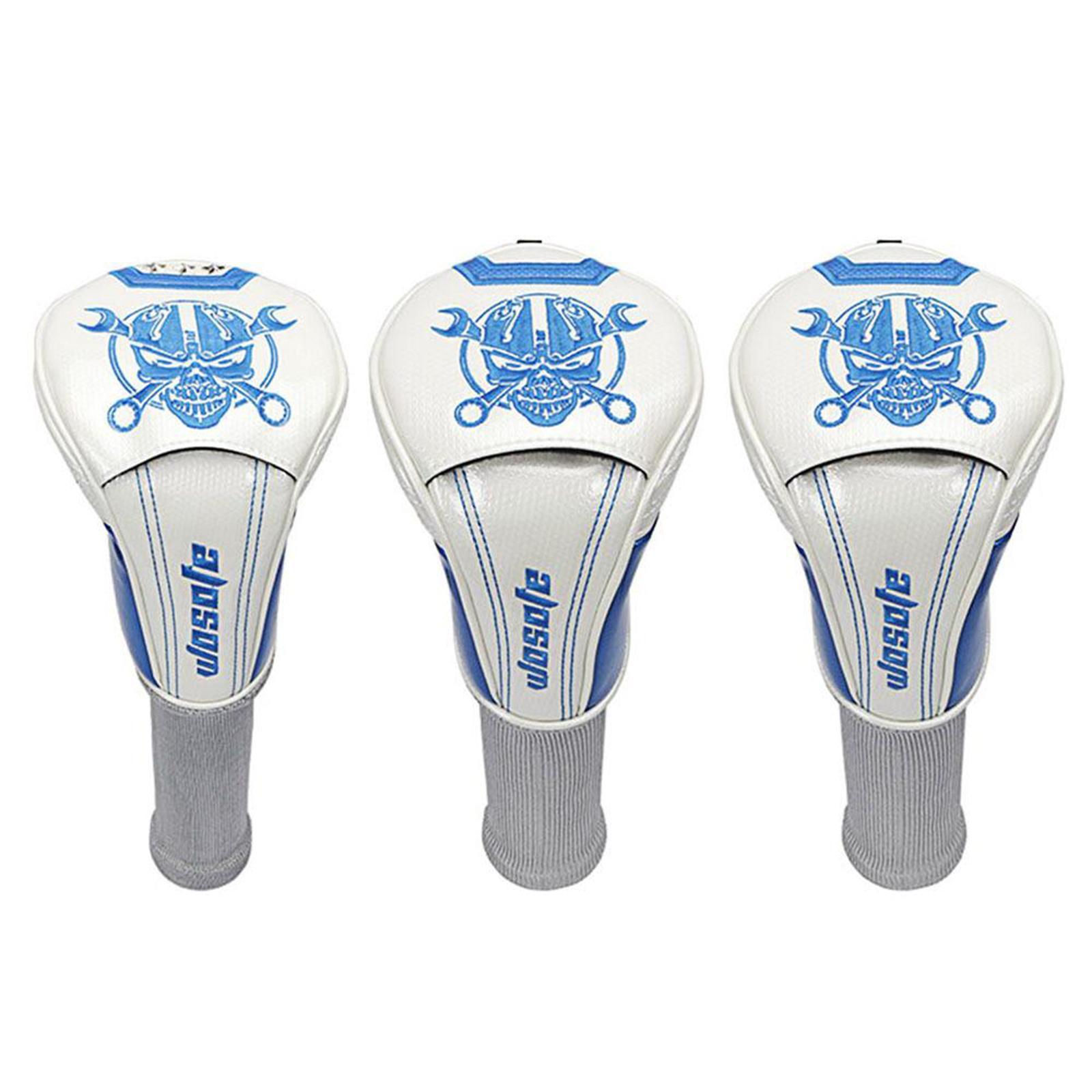 Durable Golf Driver Headcover PU Leather UT Club Head