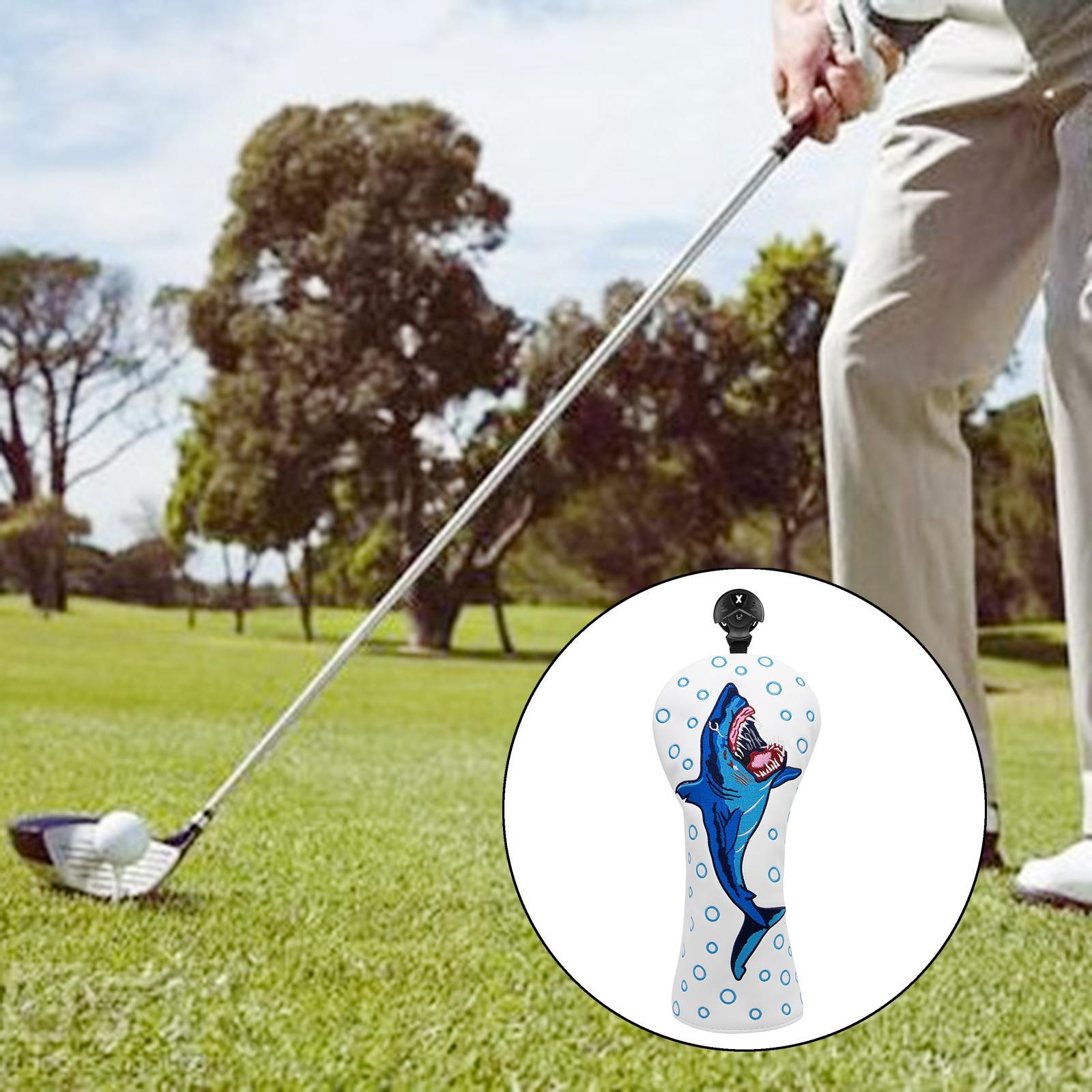 Thick Golf Head Covers Gift Golf Club Headcover Long Neck Accessories for Fairway Wood