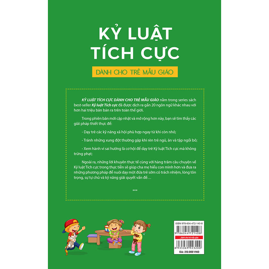 Kỷ Luật Tích Cực Dành Cho Trẻ Mẫu Giáo