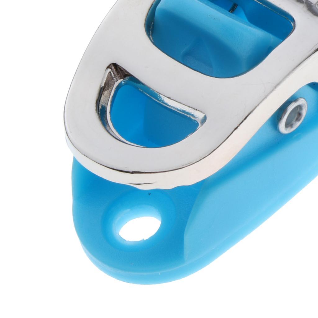 2xInline Skating Spider Buckle Roller Skate Boot Clasp Blue