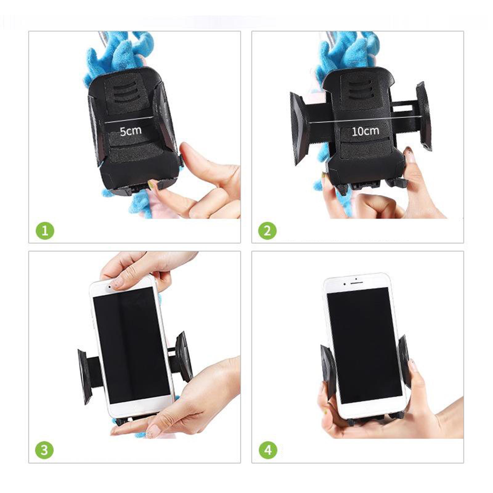 Upgrade Phone Holder for Bed, Neck Pillow Phone Holder Gooseneck Cell Phone Holders, Universal Mobile Phone Stand for Seeing Movies