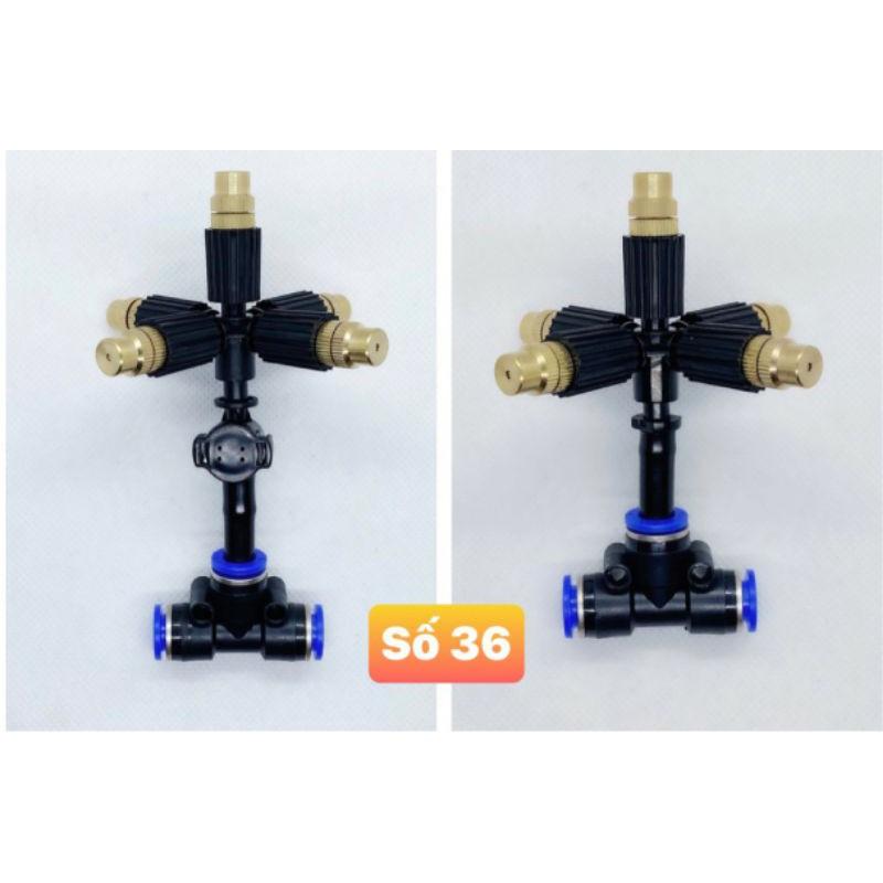 Béc phun sương 5 - 7 cam và đồng hàng nhập khẩu loại 1 có logo