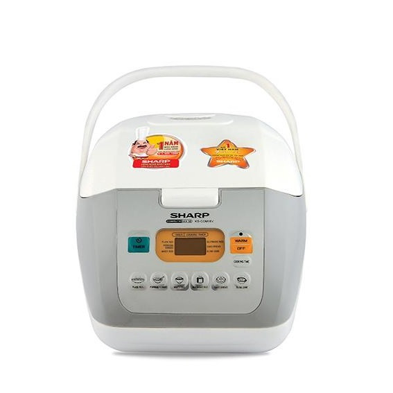 Nồi Cơm Điện Tử Sharp KS-COM18V-W - Hàng chính hãng