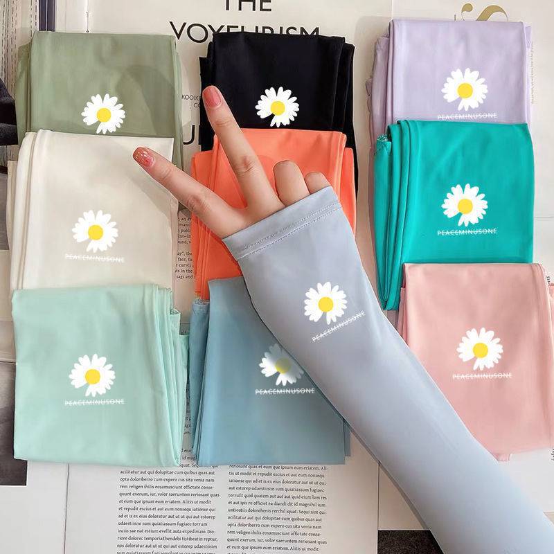 Ống Tay Chống Nắng CN03 Họa Tiết Hoa Cúc Chống Tia UV Đến 99%