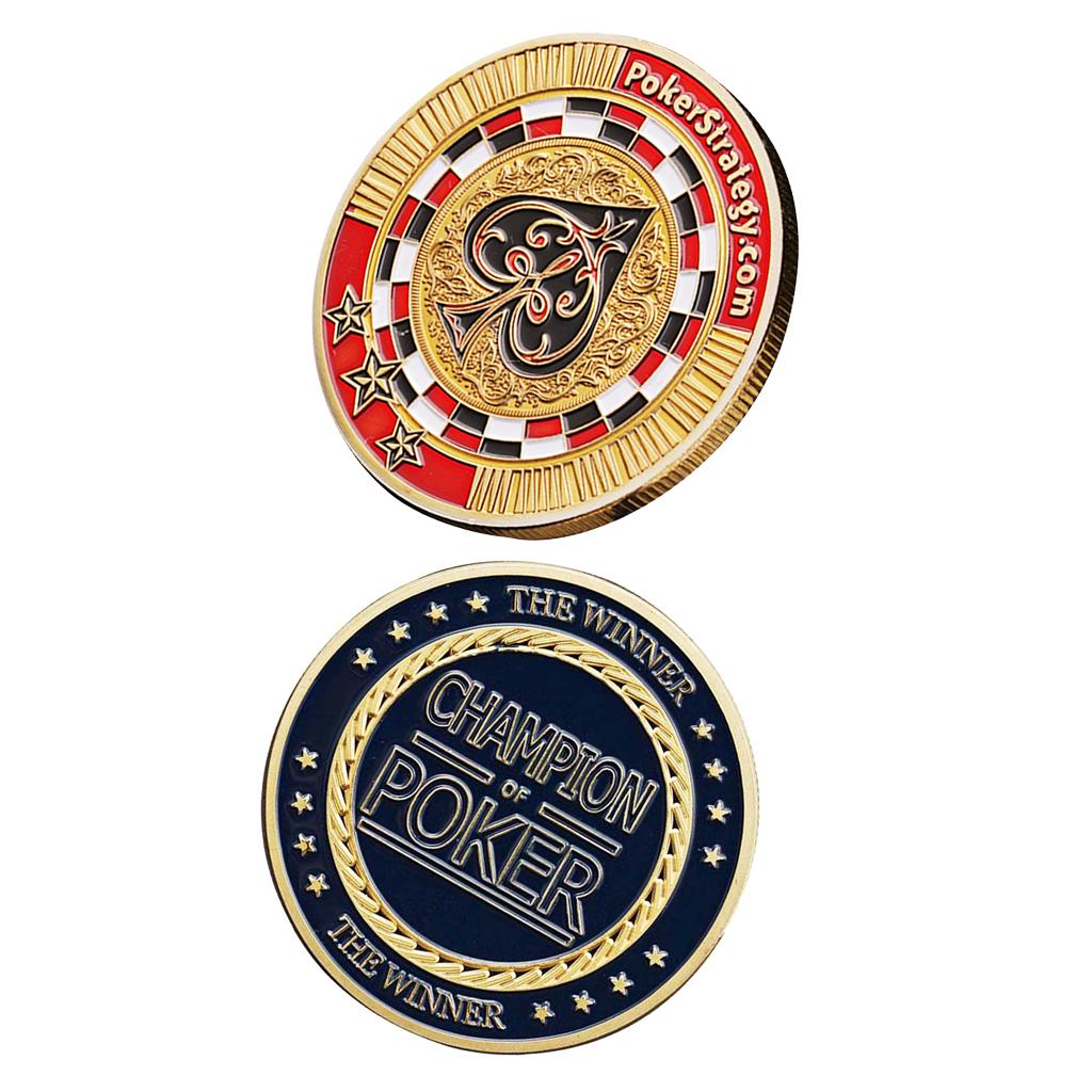 Vàng Tấm Đồng Tiền Kỷ Niệm Câu Lạc Bộ Trò Chơi Poker Chip Sưu Tầm