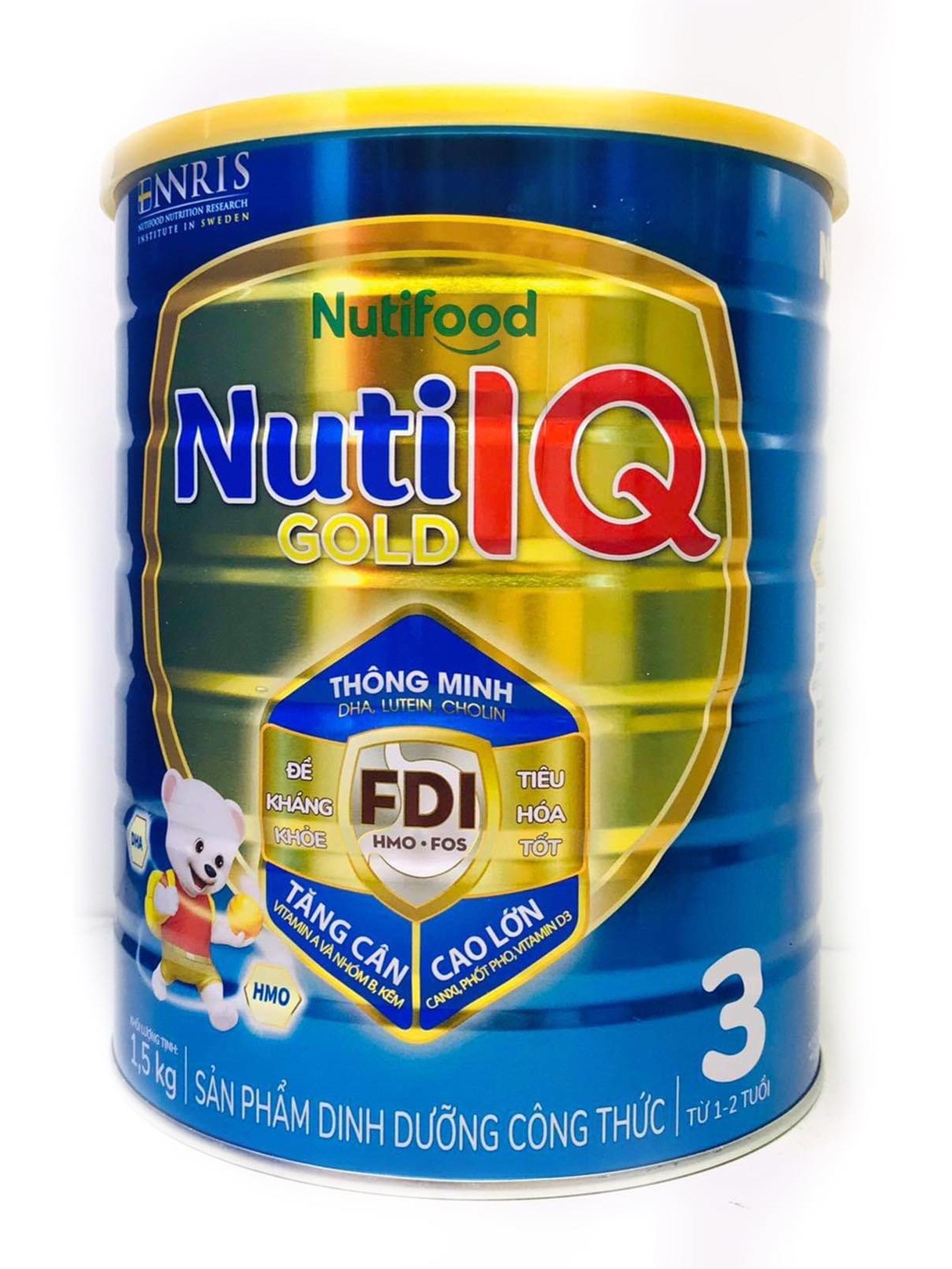 Sữa Bột Nutifood Nuti IQ Gold Step 3 (Từ 1 - 2 tuổi) - 1.5kg