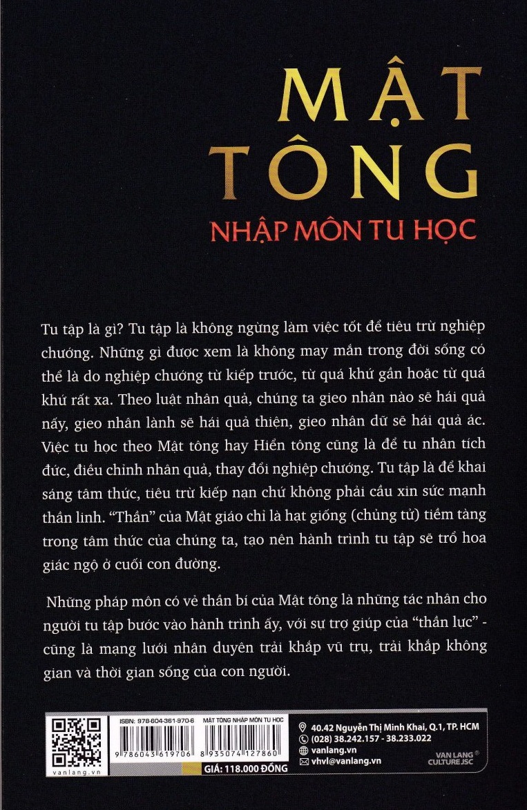 MẬT TÔNG NHẬP MÔN TU HỌC