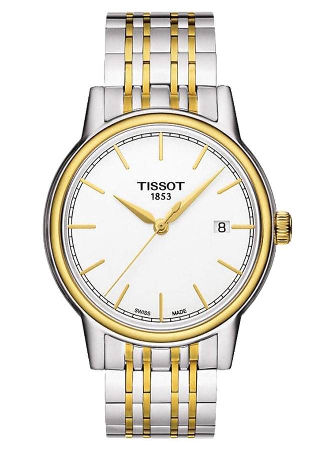 Đồng Hồ Nam Dây Thép Không Gỉ Tissot T085.410.22.011.00 (40mm) - Mặt Trắng