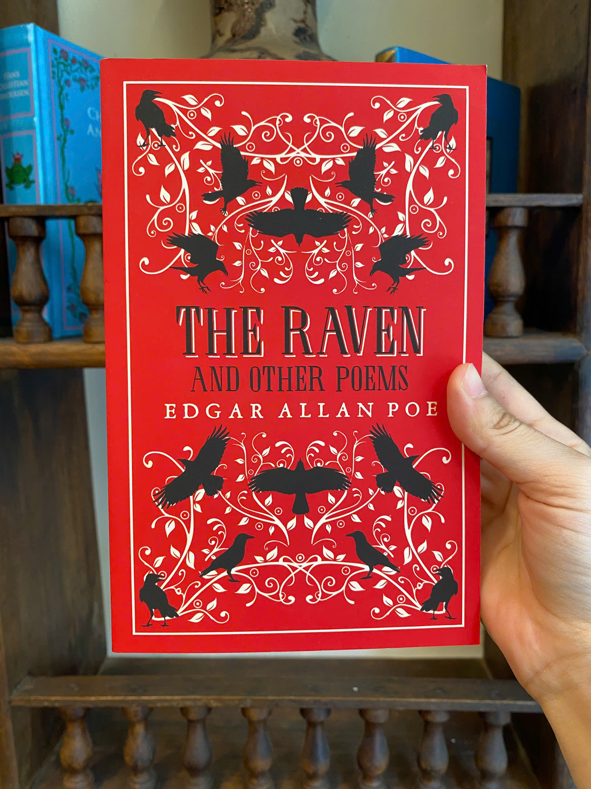Sách - The Raven And Other Poems by Edgar Allan Poe | Poetry Classics / Horror / Ngoại văn Nhập khẩu