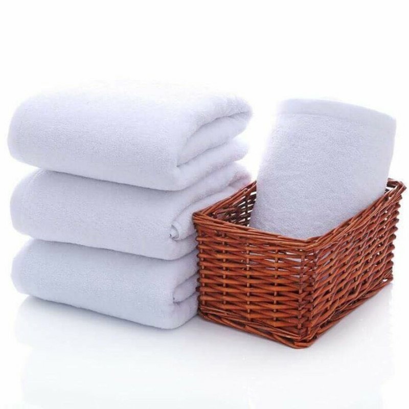 Khăn Tắm Khách Sạn-Nhà Nghỉ-Homestay 100% cotton Tự Nhiên-Mềm Mịn-Thấm Hút Tốt
