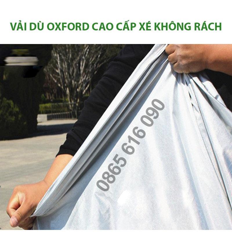 Bạt trùm xe ô tô 7 chỗ TOYOTA INNOVA vải dù oxford cao cấp áo trùm che phủ xe hơi, bạc phủ xe ô tô chống nóng,mưa,