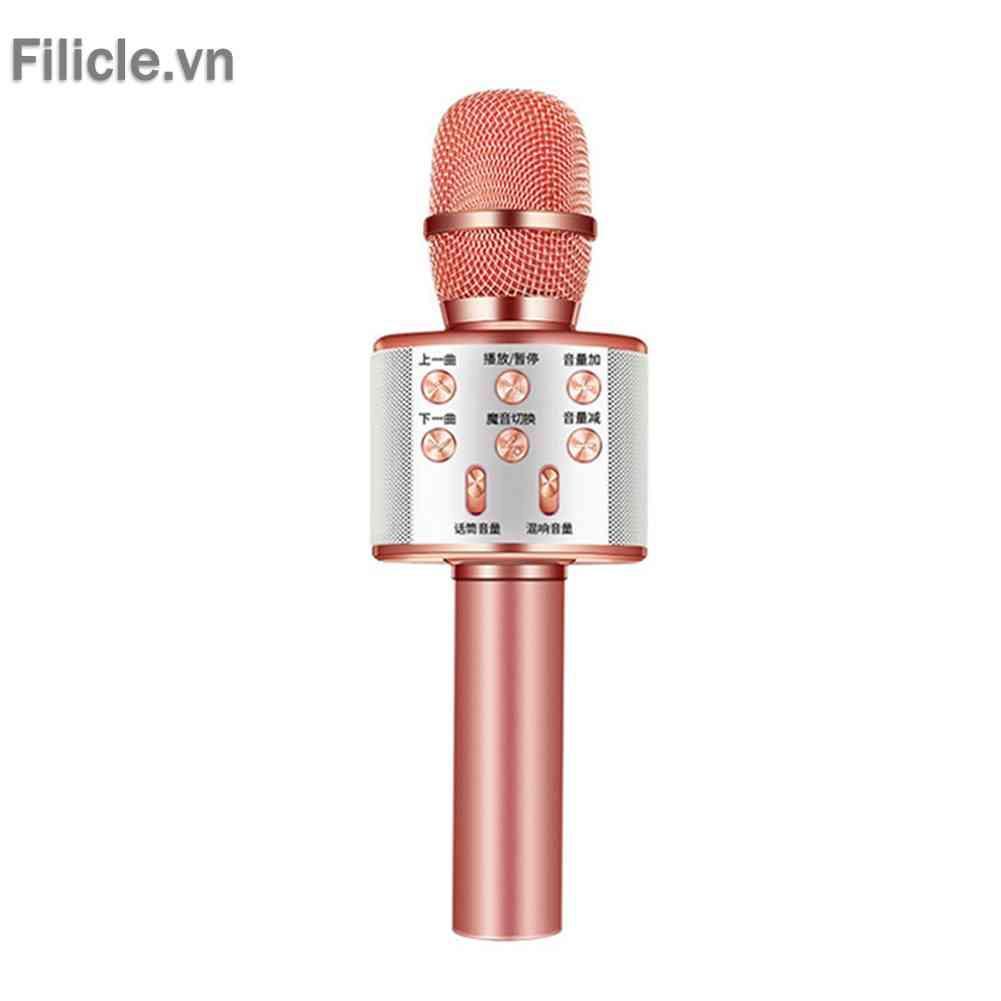 Micro Cầm Tay Không Dây Kết Nối Bluetooth Cho KTV