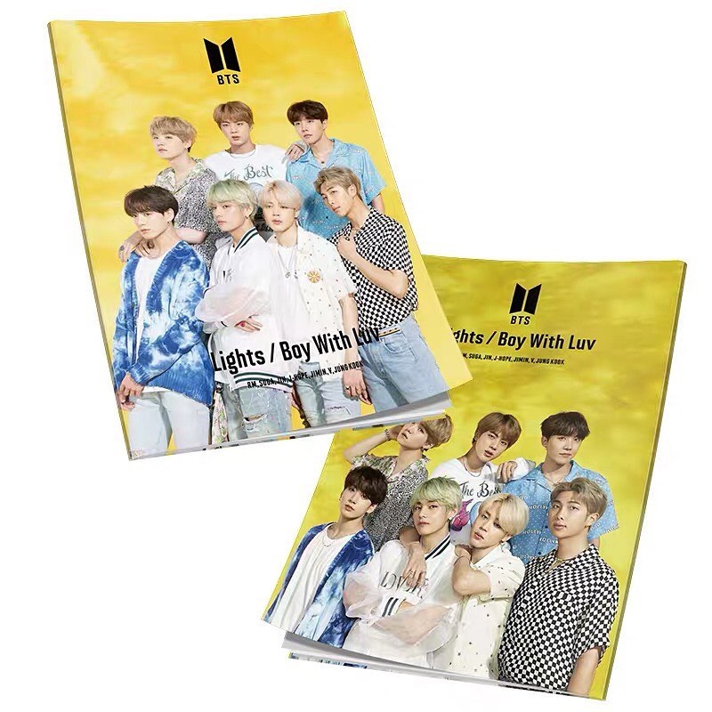 Mini Book BTS Lights Boy With Luv