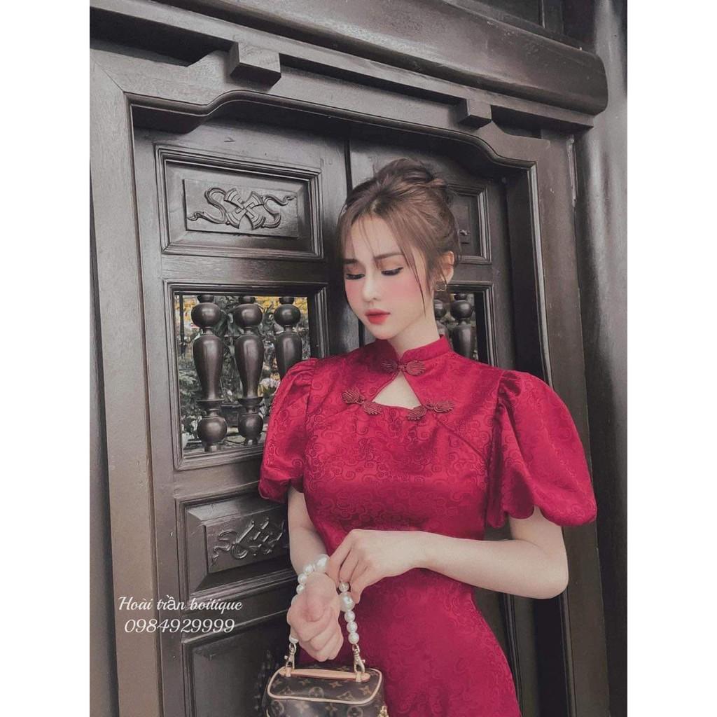SET GẤM THƯỢNG HẢI CAO CẤP SJ08 (mẫu cổ kín )