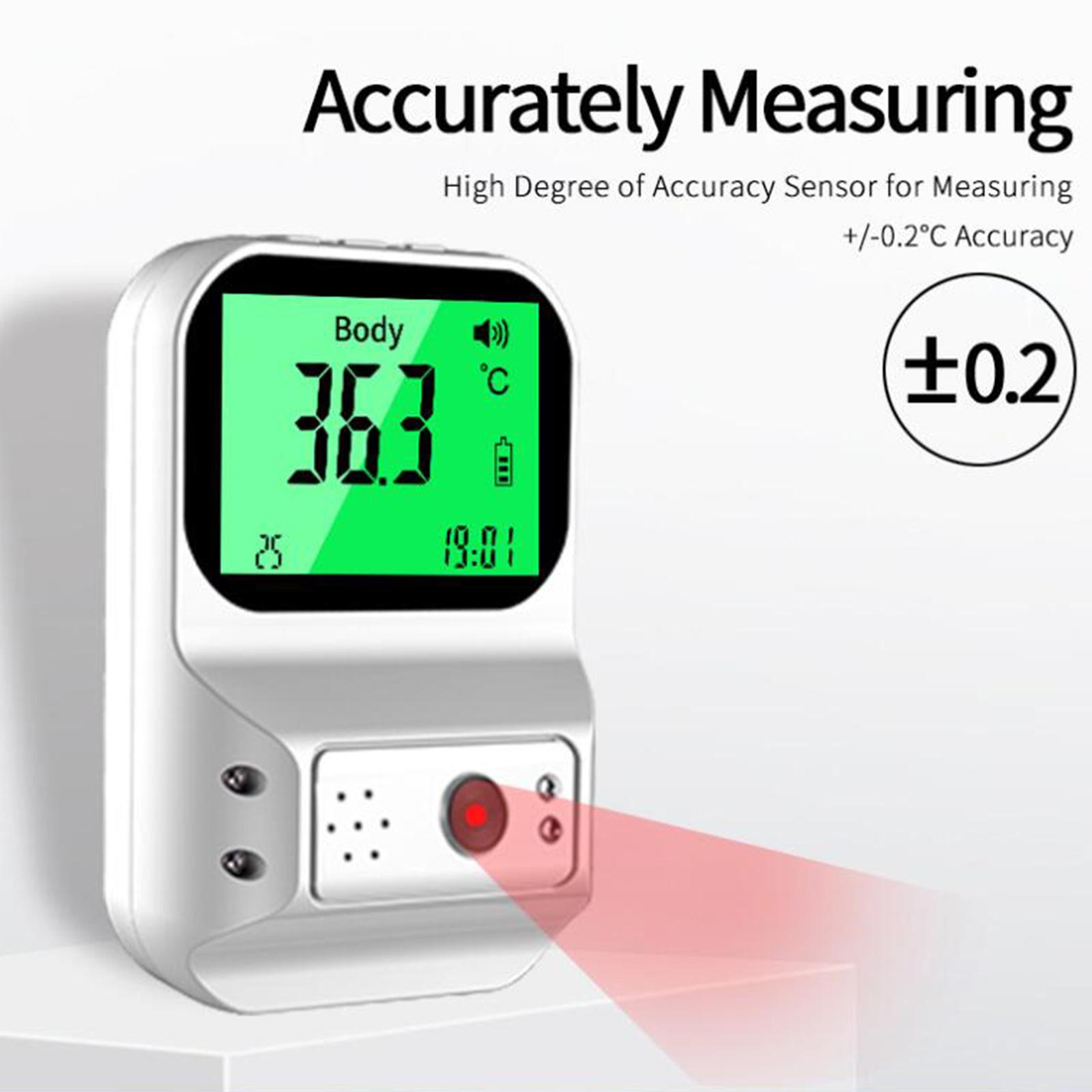 Wall-Mounted Body Thermometer Non- Infrared Digital Thermometer