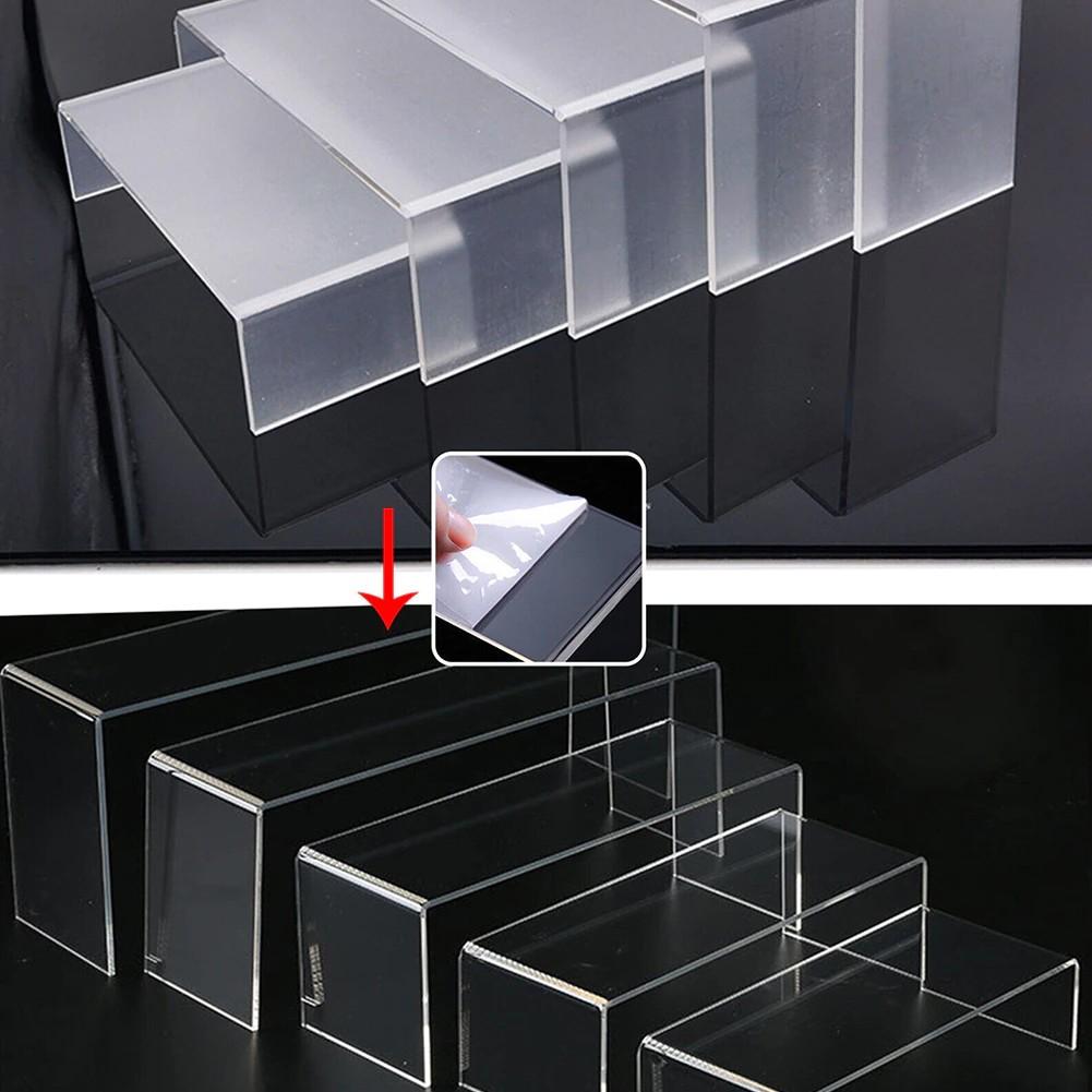 Acrylic Dày 2mm, Kệ Mica Trưng Bày Chữ U, Đế Mica Trong Bày Mô Hình Sản Phẩm , Acrylic