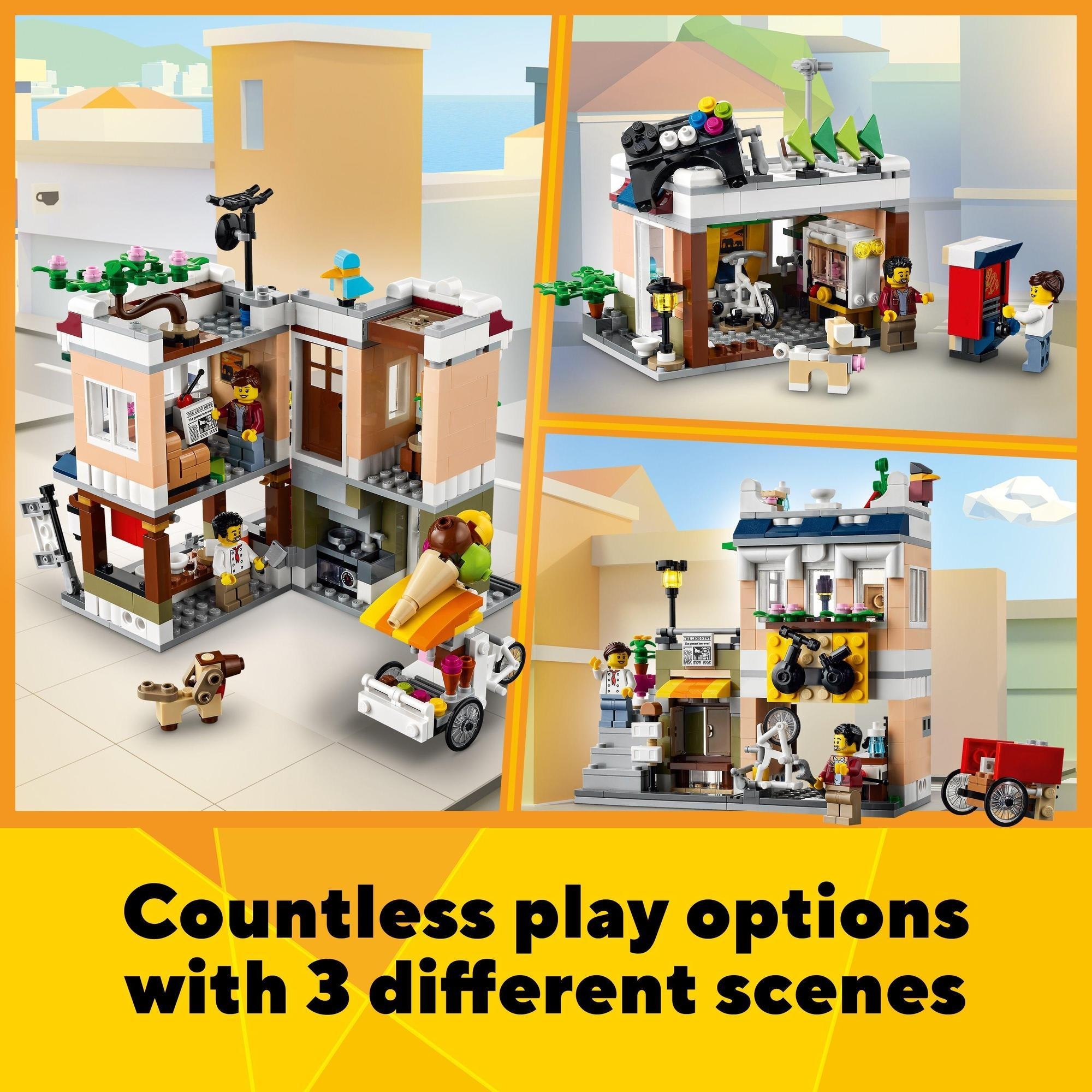 LEGO Creator 31131 Tiệm mì tại trung tâm thành phố (569 chi tiết)