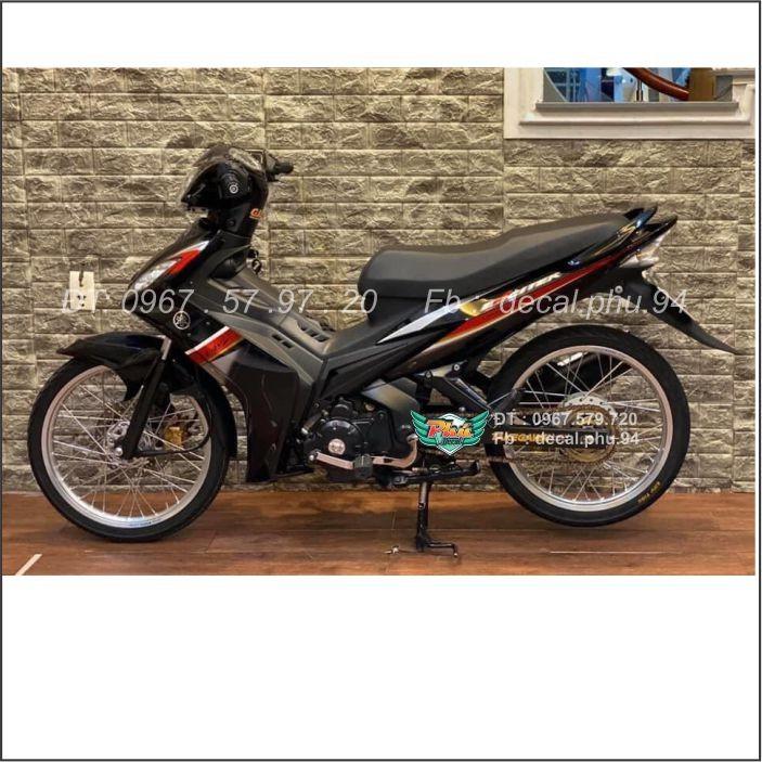 Tem Exiter 135 Đỏ đen Spark Q