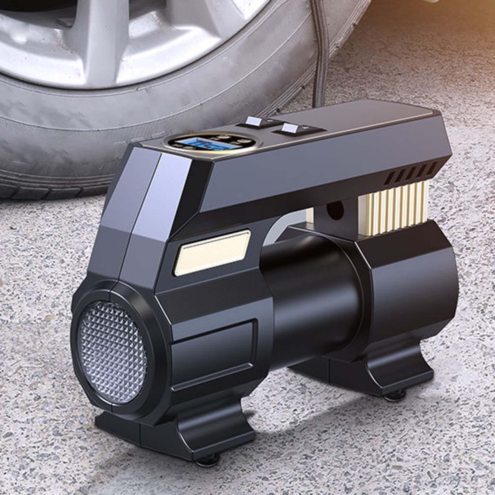 Car Air Pump 12V Heavy Duty Auto Tyre Pump Electric Tire Inflator Pump Fit for Bicycle Truck