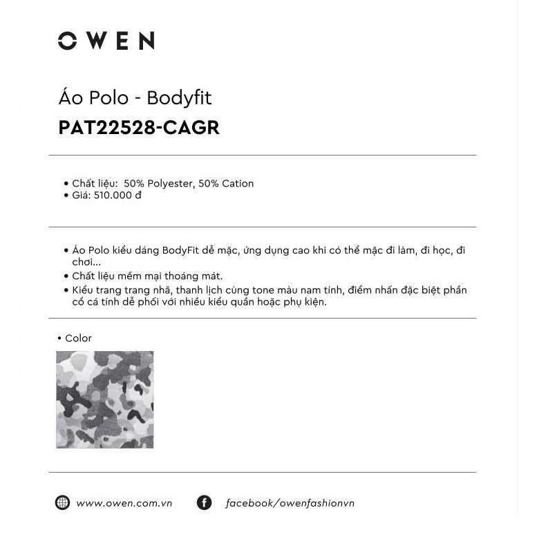 OWEN - Áo polo ngắn tay Owen - Áo thun có cổ Owen (hàng chính hãng) 22528