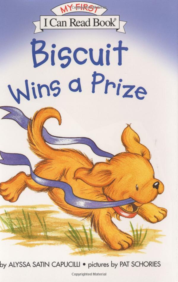 Biscuit wins a prize