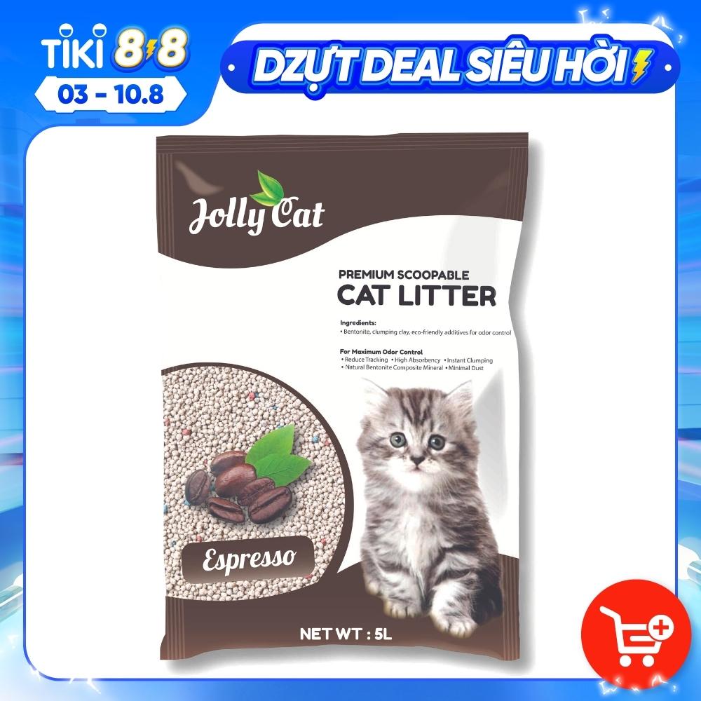 Cát Vệ Sinh Cho Mèo Jolly Cat 5L Nhiều Mùi Hương