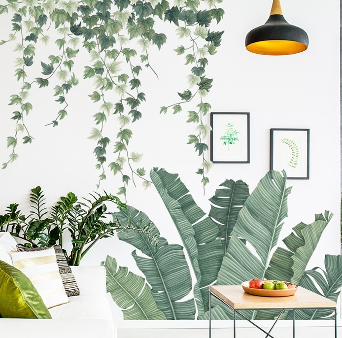 Decal trang trí tường-Giàn Dây leo