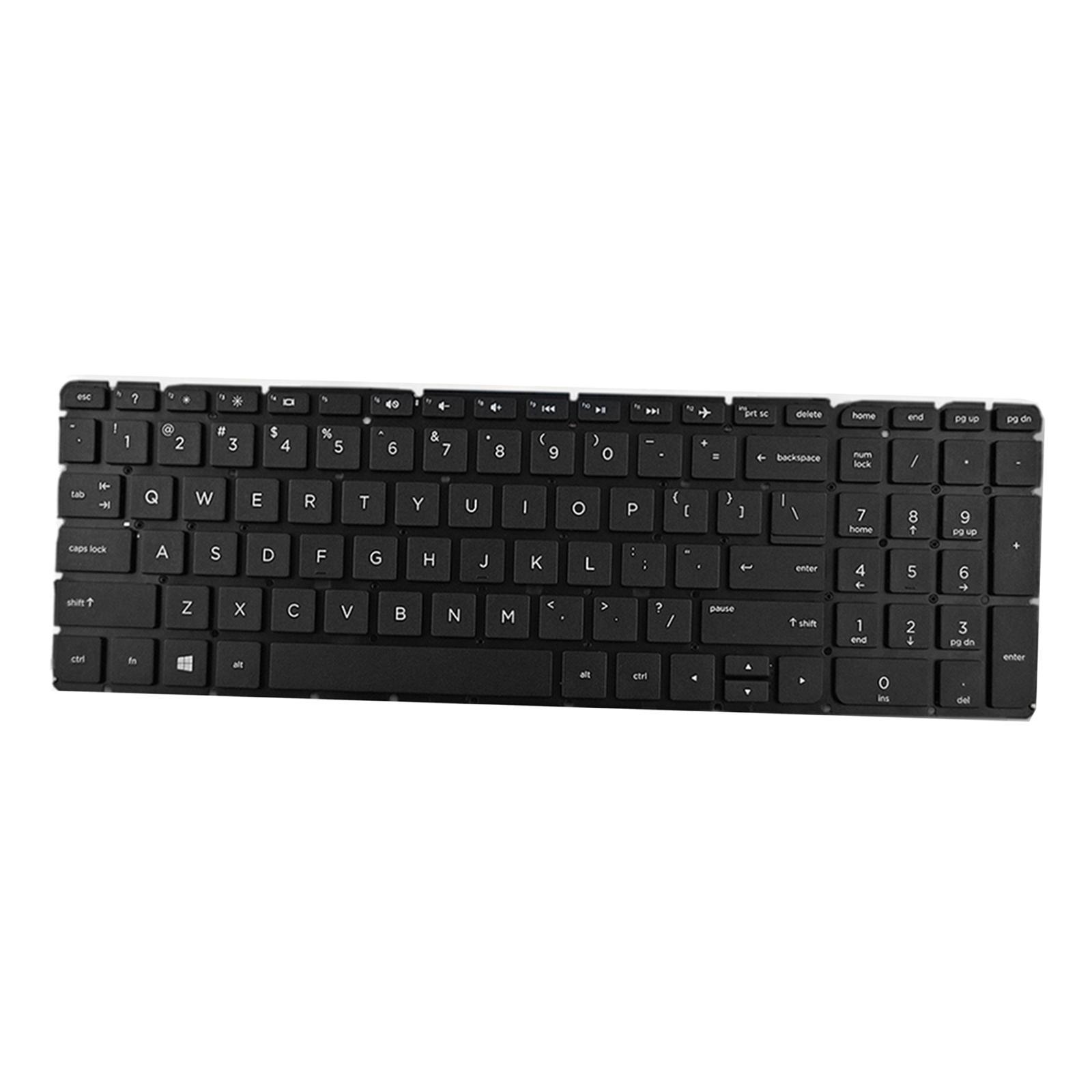 New Laptop Keyboard US For HP 15- 15-AY 15-AF 15-AJ 250 255 TPN-C122 Blk