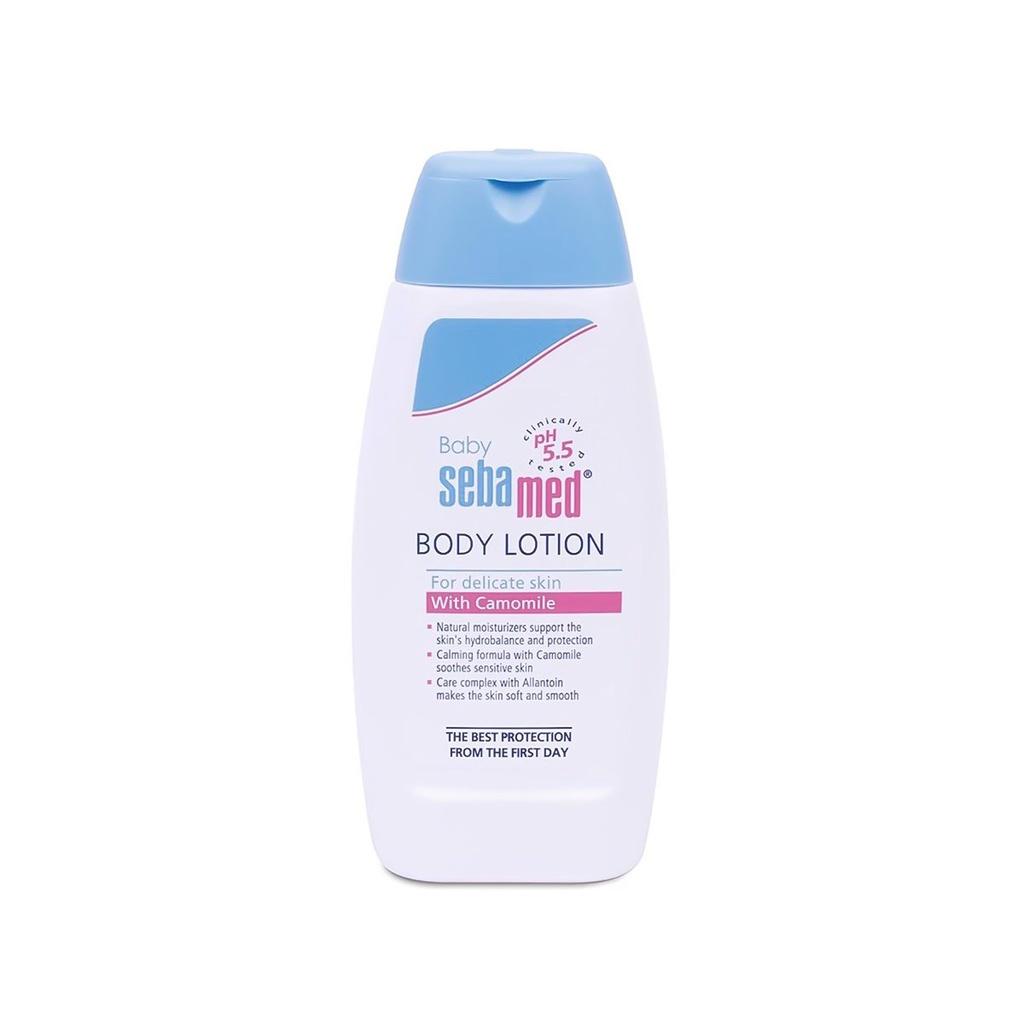 Sữa dưỡng ẩm toàn thân cho bé Sebamed Baby Body Lotion pH5.5 200ml