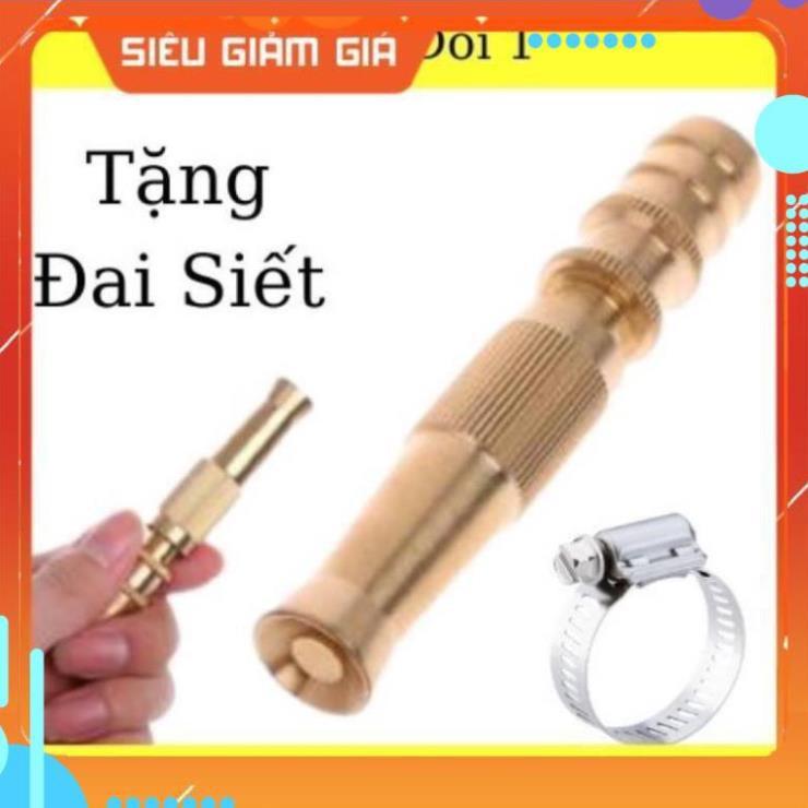 ĐẦU VÒI XỊT TĂNG ÁP MINI ĐỒNG VÀNG - NHỎ NHƯNG CÓ VÕ 206587