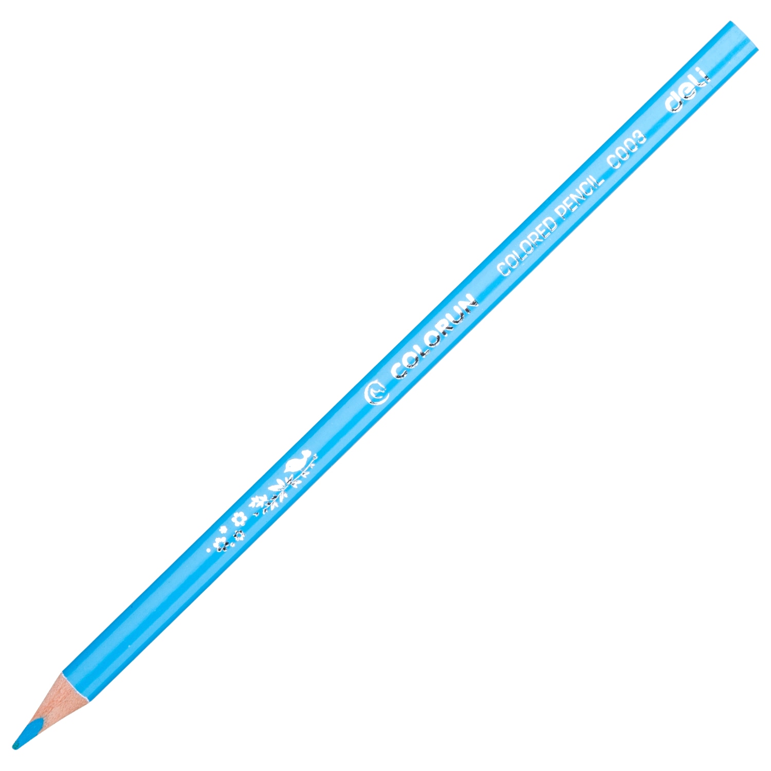 Bút chì màu học sinh Deli - Có kèm gọt chì ở nắp - Cỡ φ2.9mm - 12/24/36 màu/hộp - EC00307/EC00327/EC00337