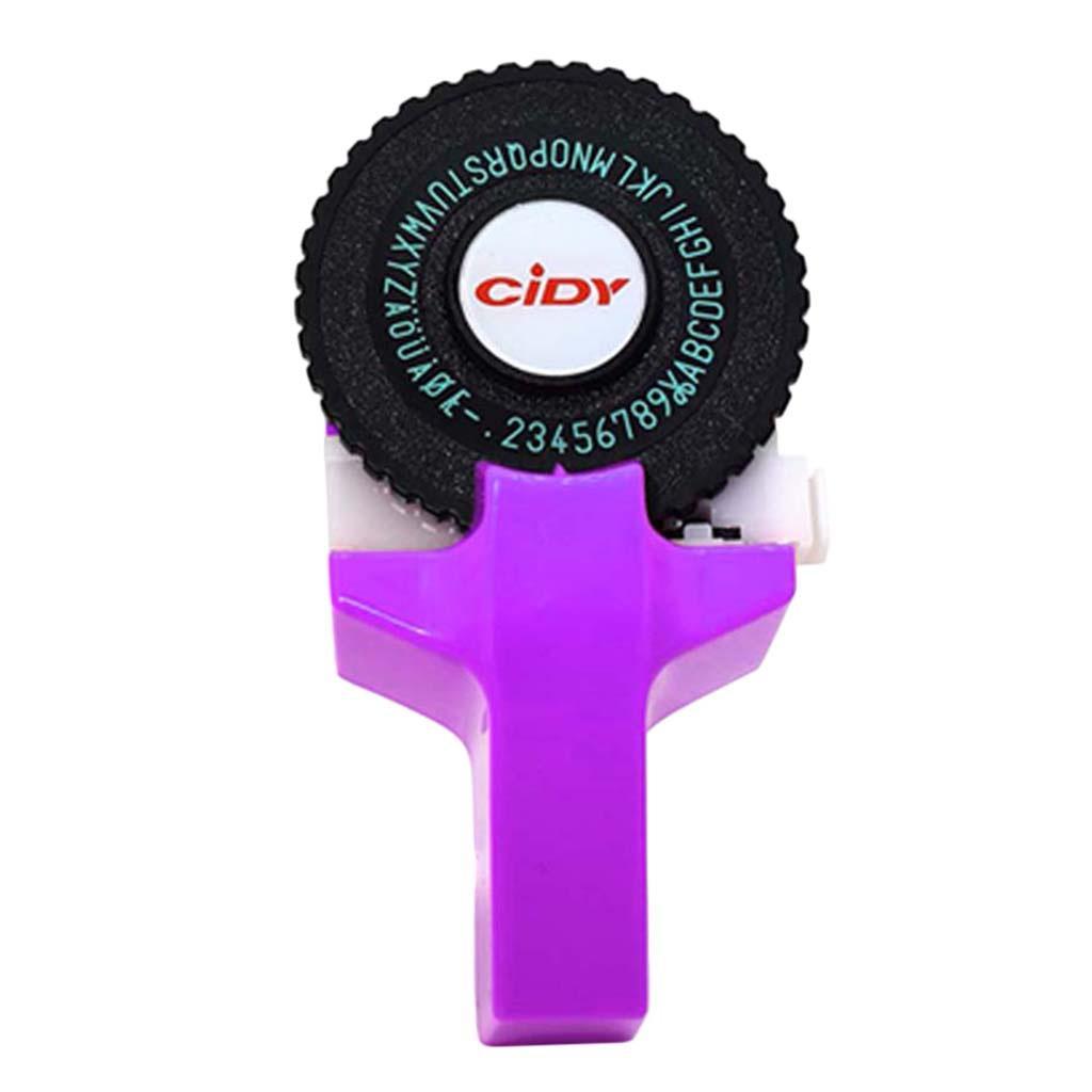 Manual DIY  LetterEmbossing Typewriter  Label